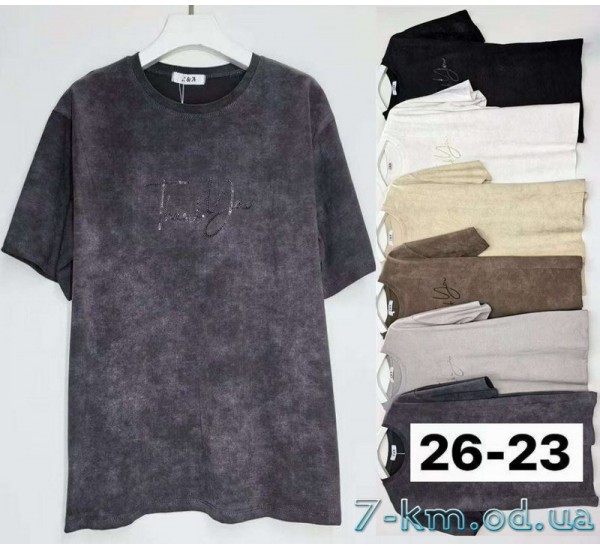 Футболка варенка жіноча, бавовна 6 шт (3/4XL) BL3149_2623