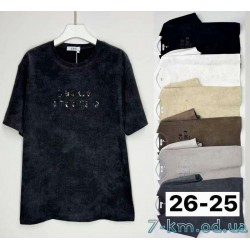 Футболка варенка жіноча, бавовна 6 шт (3/4XL) BL3149_2625