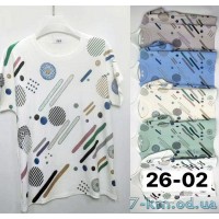 Футболка жіноча, жатка 6 шт (3/4XL) BL3149_2602