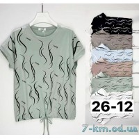 Футболка жіноча, стрейч/коттон 6 шт (5/6XL) BL3149_2612b