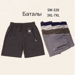 Шорти чоловічі 5 шт (3-7XL) плащівка DLD_320