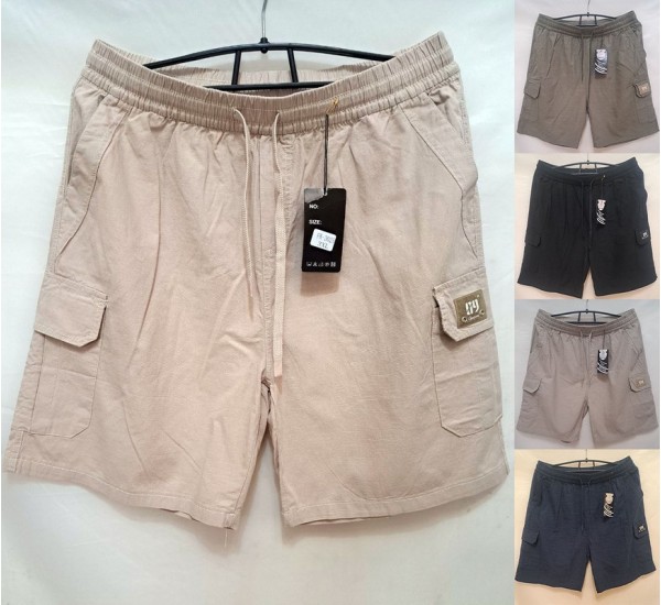 Шорты мужские 5 шт (3-7XL) лён DLD_3025