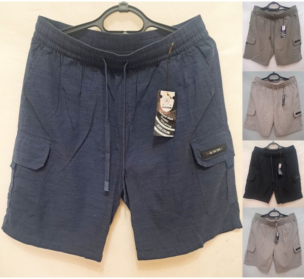 Шорты мужские 5 шт (M-3XL) лён DLD_3020