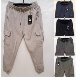 Спорт брюки мужские 5 шт (M-3XL) лён DLD_FK3002