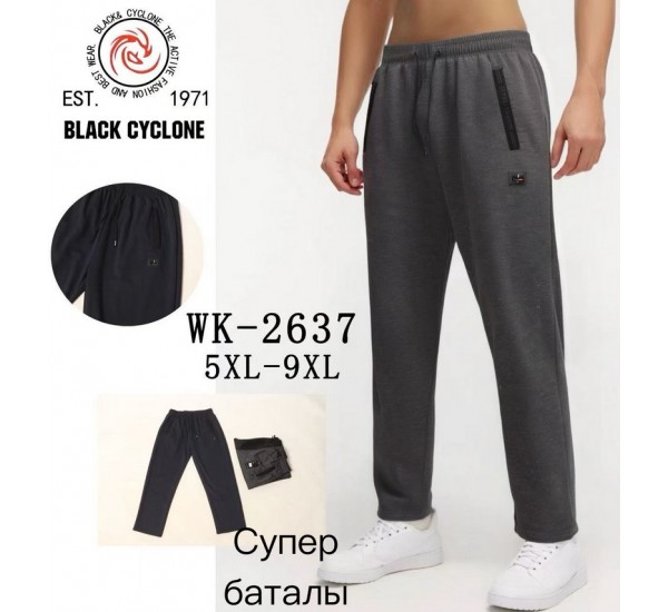 Спорт брюки мужские 5 шт (5-9XL) трикотаж DLD_2637