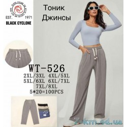 Брюки женские, джинс 5 шт (2-8XL) DLD_WT-526