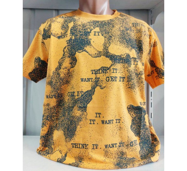 Футболка чоловіча (S-2XL) трикотаж 5 шт HR1890_060504