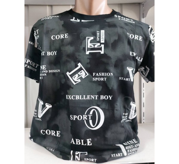 Футболка чоловіча (S-2XL) трикотаж 5 шт HR1890_060509