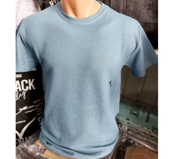 Футболка мужская (M-3XL) вафельный трикотаж 5 шт HR1890_260339