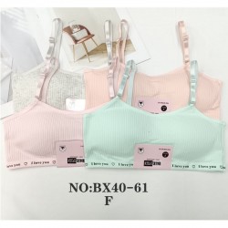 Топ для девочек 12 шт (10-12 лет) рубчик KiE_BX40-61F