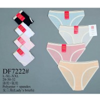 Труси жіночі 12 шт (L-2XL) поліестер KiE_DF7222