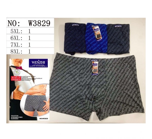 Труси чоловічі 24 шт (5-8XL) масло KiE_W3829