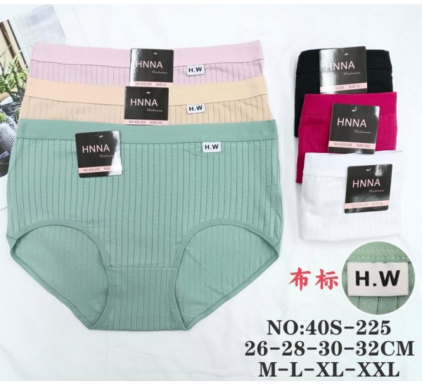 Трусы женские 12 шт (M-2XL) рубчик KiE_40S-225