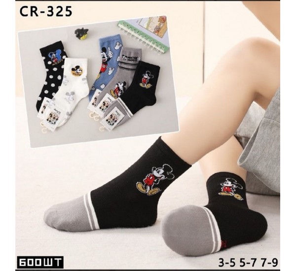 Шкарпетки дитячі 10 шт (3-9 років) бавовна KiE_CR-325