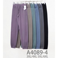 Штани жіночі 6 шт (3-6XL) джинс KiE_A4089-4