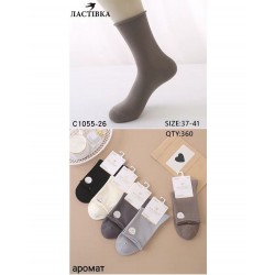 Шкарпетки жіночі 10 шт (37-41 р) коттон KiE_C1055-26