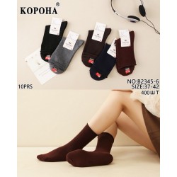 Шкарпетки жіночі 10 шт (37-42 р) коттон KiE_B2345-6