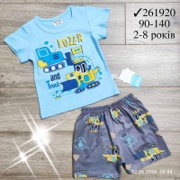 Костюм для дівчаток 6 шт коттон (2-8 років) MiLi_261920-15