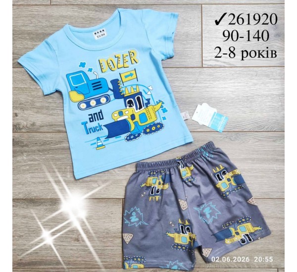 Костюм для дівчаток 6 шт коттон (2-8 років) MiLi_261920-15