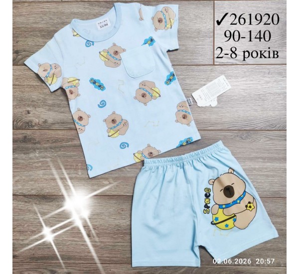Костюм для хлопчиків 6 шт коттон (2-8 років) MiLi_261920-17