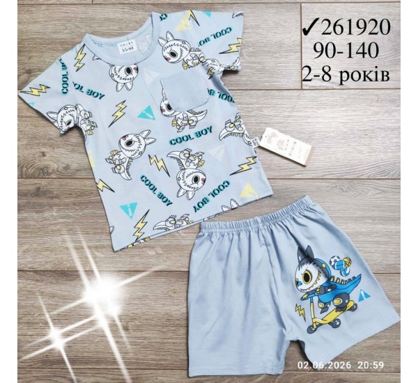 Костюм для хлопчиків 6 шт коттон (2-8 років) MiLi_261920-18
