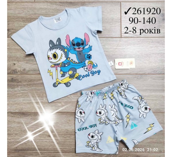 Костюм для хлопчиків 6 шт коттон (2-8 років) MiLi_261920-20