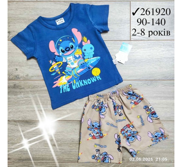 Костюм для хлопчиків 6 шт коттон (2-8 років) MiLi_261920-23