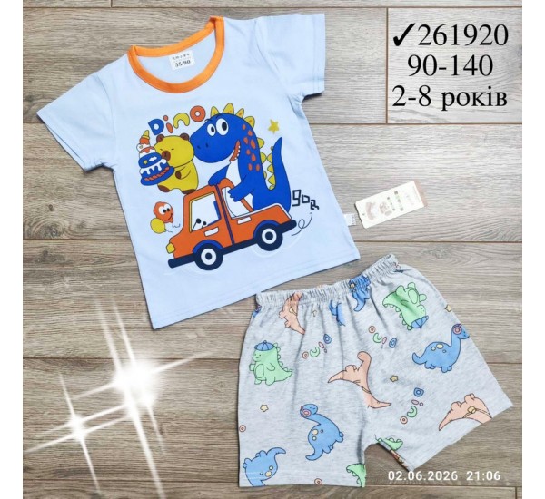 Костюм для хлопчиків 6 шт коттон (2-8 років) MiLi_261920-24