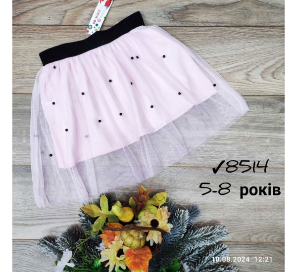Спідниця для дівчаток 4 шт фатін (5-8 років) MiLi_8514