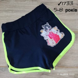Шорты для девочек 4 шт коттон (5-8 лет) MiLi_1733-3