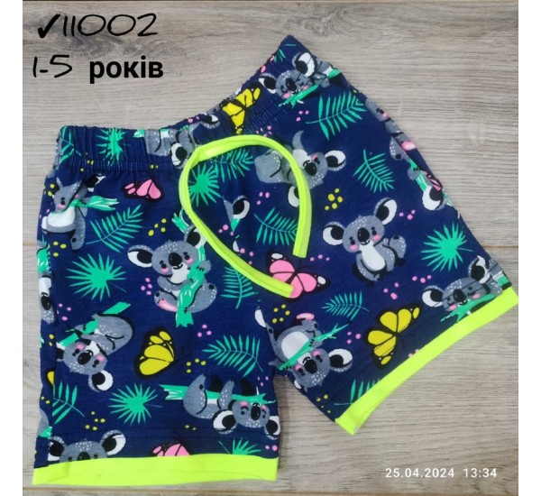 Шорты для девочек 5 шт коттон (1-5 лет) MiLi_11002-1