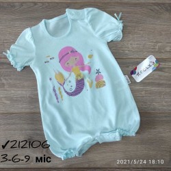 Боди-песочник 3 шт коттон (3-9 мес) MiLi_212106b