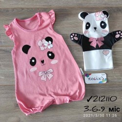 Боди-песочник 3 шт коттон (3-9 мес) MiLi_212110c