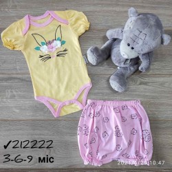 Костюм для младенцев 3 шт коттон (3-9 мес) MiLi_212222a