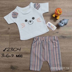 Костюм для младенцев 3 шт коттон (3-9 мес) MiLi_2304c