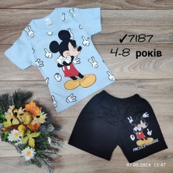 Костюм для хлопчиків 5 шт коттон (4-8 років) MiLi_7187-3