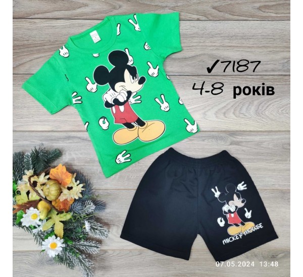 Костюм для хлопчиків 5 шт коттон (4-8 років) MiLi_7187-5