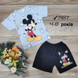 Костюм для хлопчиків 5 шт коттон (4-8 років) MiLi_7187-7