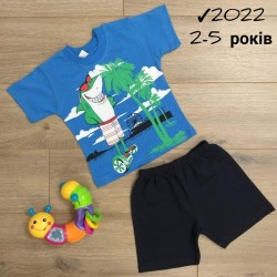 Костюм для мальчиков 4 шт коттон (2-5 лет) MiLi_2022-1