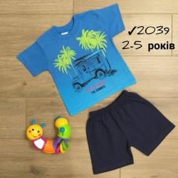 Костюм для мальчиков 4 шт коттон (2-5 лет) MiLi_2039-1