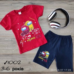 Костюм для мальчиков 4 шт коттон (3-6 лет) MiLi_1002-1