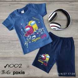 Костюм для мальчиков 4 шт коттон (3-6 лет) MiLi_1002-2