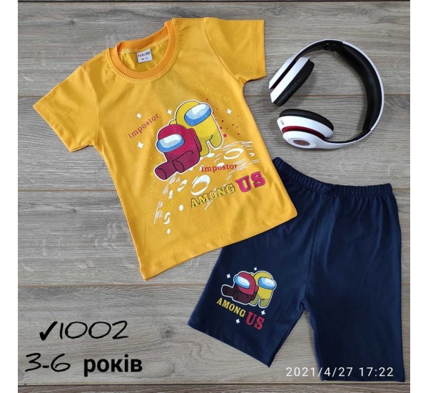 Костюм для мальчиков 4 шт коттон (3-6 лет) MiLi_1002-3