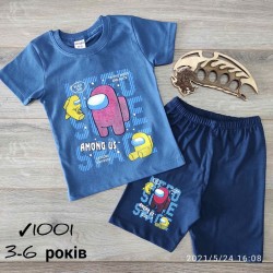 Костюм для мальчиков 4 шт коттон (3-6 лет) MiLi_1001-4