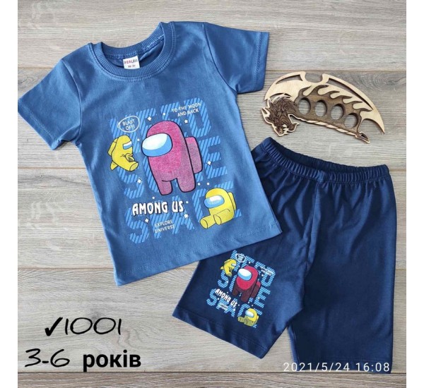 Костюм для мальчиков 4 шт коттон (3-6 лет) MiLi_1001-4