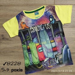Футболка для мальчиков 5 шт коттон (5-9 лет) MiLi_8228-1
