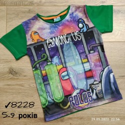 Футболка для мальчиков 5 шт коттон (5-9 лет) MiLi_8228-2