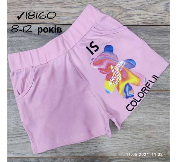 Шорты для девочек 5 шт коттон (8-12 лет) MiLi_18160-1