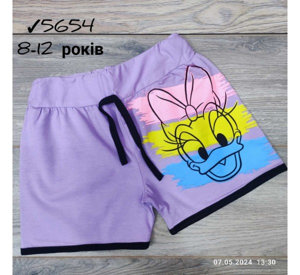 Шорты для девочек 5 шт коттон (8-12 лет) MiLi_5654-3