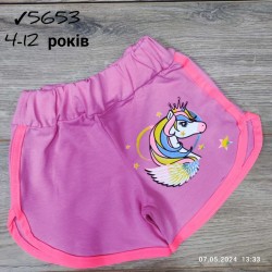 Шорты для девочек 5 шт коттон (4-12 лет) MiLi_5653-1
